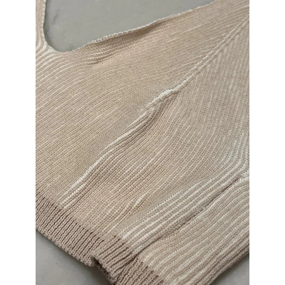 JACQUEMUS Le Bandeau Valensole in Beige Large New Womens Cropped Cami Tank Top - Picture 7 of 16